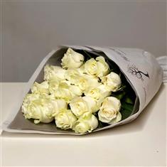 Simply White Roses