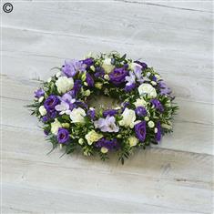 Scented Blue Wreath 