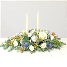 Elegant White Table Arrangement