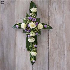 Lilac and White Cross